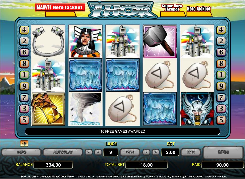 Thor Slot screenshot