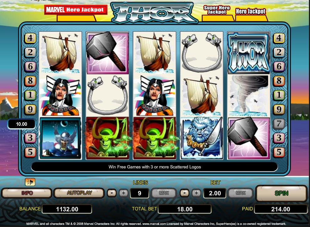 Thor Slot screenshot